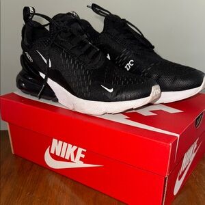 Nike Air Max 270 Black and White Sneakers